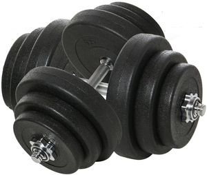 ΣΕΤ ΑΛΤΗΡΕΣ HOMCOM ΜΑΥΡΟΙ (2 Χ 40 KG) ΣΕΤ ΑΛΤΗΡΕΣ HOMCOM ΜΑΥΡΟΙ (2 Χ 40 KG)