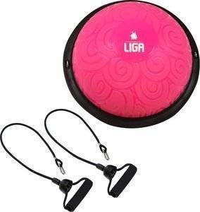   LIGASPORT BALANCE BALL WITH TUBE BANDS  (46 CM)