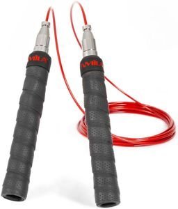 ΣΧΟΙΝΑΚΙ ΤΑΧΥΤΗΤΑΣ AMILA POWERGRIP SL SPEED ROPE ΜΑΥΡΟ ΣΧΟΙΝΑΚΙ ΤΑΧΥΤΗΤΑΣ AMILA POWERGRIP SL SPEED ROPE ΜΑΥΡΟ
