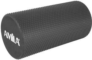 ΚΥΛΙΝΔΡΟΣ ΙΣΟΡΡΟΠΙΑΣ AMILA FOAM ROLLER PRO ΜΑΥΡΟΣ (15 X 30 CM) ΚΥΛΙΝΔΡΟΣ ΙΣΟΡΡΟΠΙΑΣ AMILA FOAM ROLLER PRO ΜΑΥΡΟΣ (15 X 30 CM)