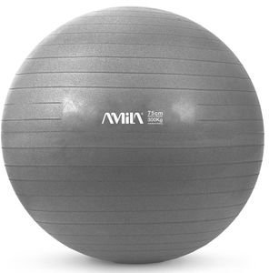 ΜΠΑΛΑ AMILA GYMBALL ΓΚΡΙ (75 CM) ΜΠΑΛΑ AMILA GYMBALL ΓΚΡΙ (75 CM)