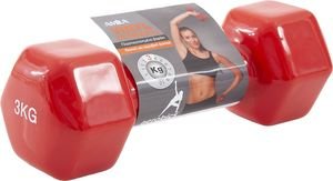 ΒΑΡΑΚΙ (1 ΤΜΧ) AMILA VINYL DUMBBELL ΚΟΚΚΙΝΟ (3 KG) ΒΑΡΑΚΙ (1 ΤΜΧ) AMILA VINYL DUMBBELL ΚΟΚΚΙΝΟ (3 KG)
