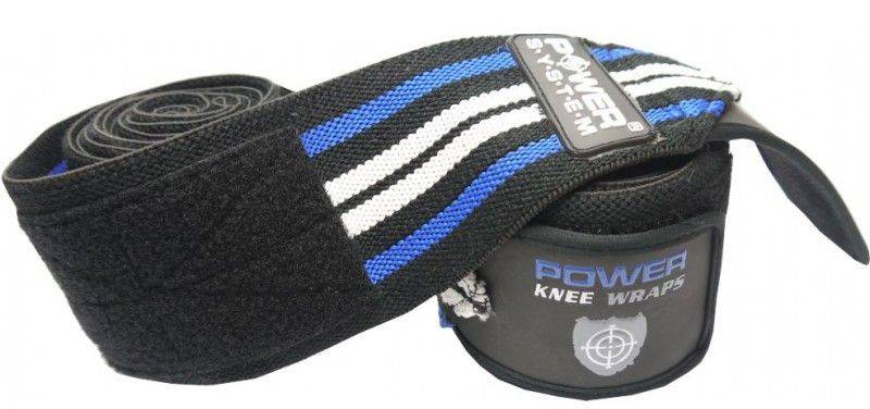 POWER SYSTEM ΕΠΙΔΕΣΜΟΙ ΓΟΝΑΤΟΥ(ΖΕΥΓΟΣ) POWER SYSTEM PS-3700 KNEEWRAPS ΜΠΛΕ