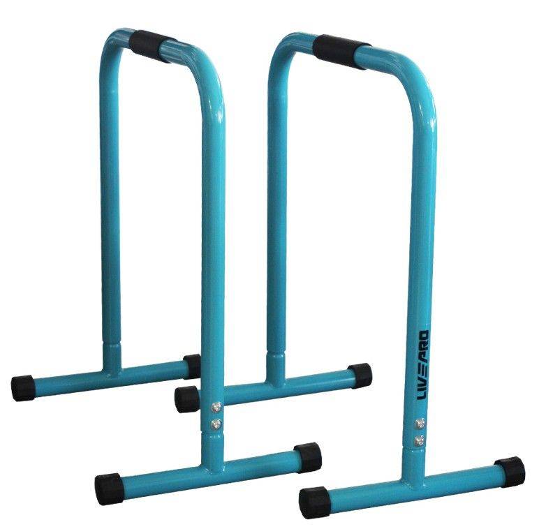 ΠΑΡΑΛΛΗΛΕΣ ΒΑΣΕΙΣ ΒΥΘΙΣΕΩΝ LIVEPRO Β-8161 PARALLETTES ΜΠΛΕ