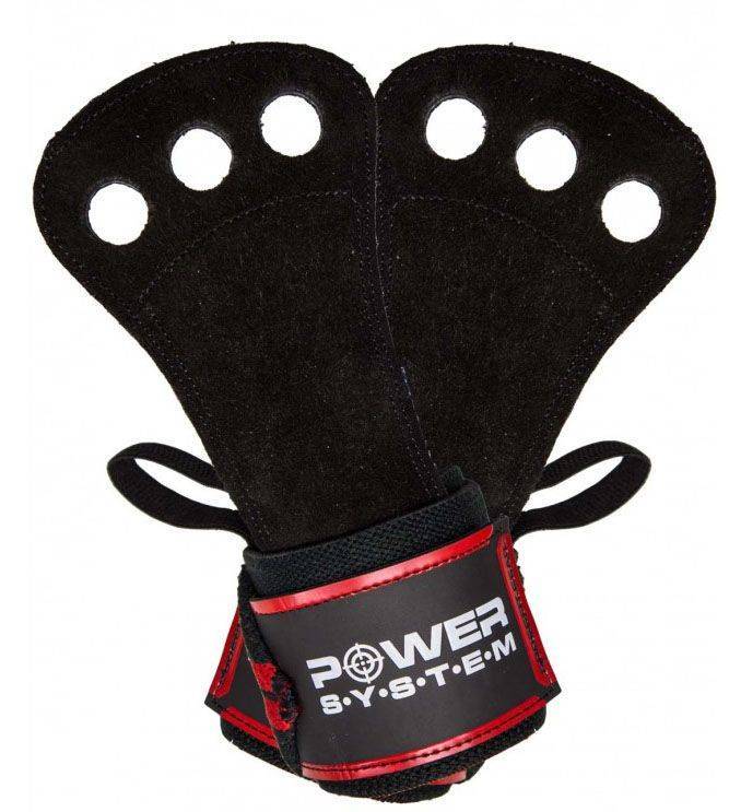 ΠΡΟΣΤΑΤΕΥΤΙΚΑ ΠΑΛΑΜΗΣ CROSSFIT POWER SYSTEM PS-3330 ΜΑΥΡΑ/ΚΟΚΚΙΝΑ (ΖΕΥΓΟΣ)