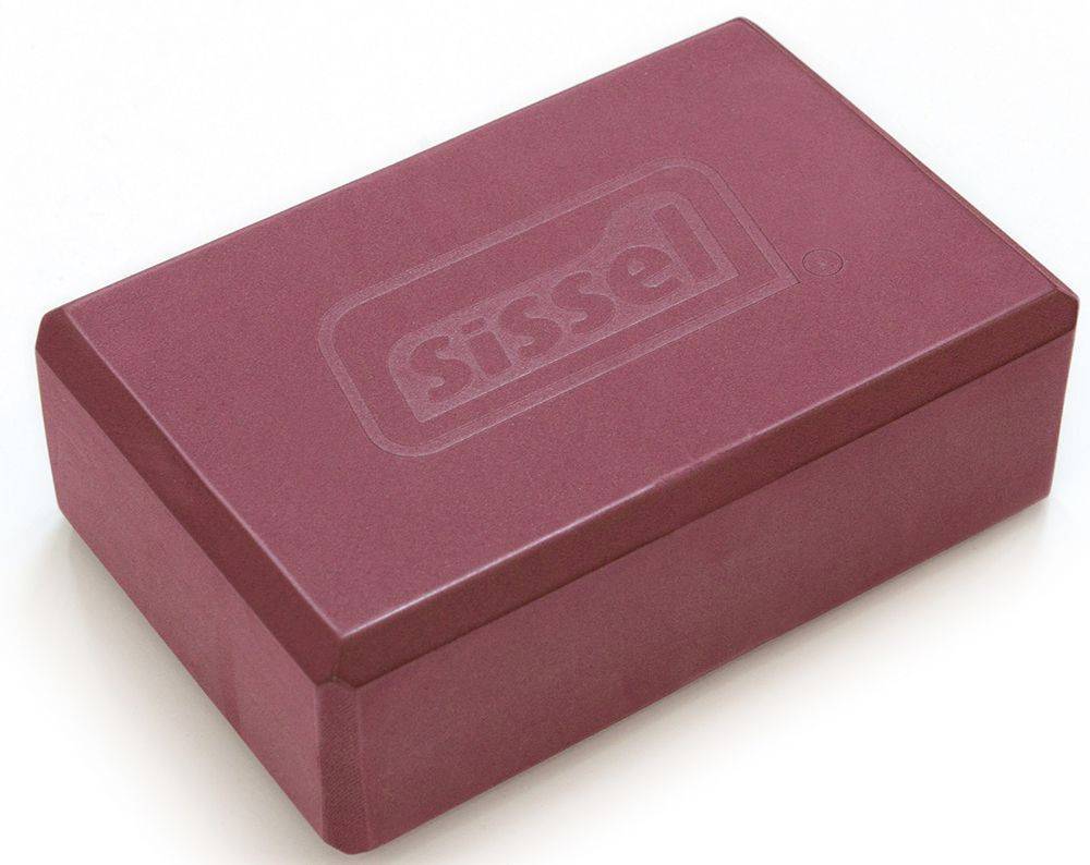 ΤΟΥΒΛΑΚΙ SISSEL YOGA BLOCK ΜΠΟΡΝΤΟ