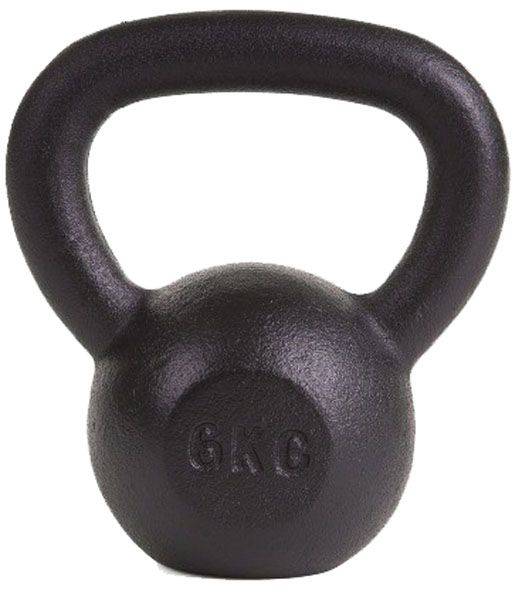 OPTIMUM KETTLEBELL OPTIMUM BLACK MATT (6 KG)