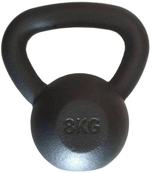 OPTIMUM KETTLEBELL OPTIMUM BLACK MATT (8 KG)