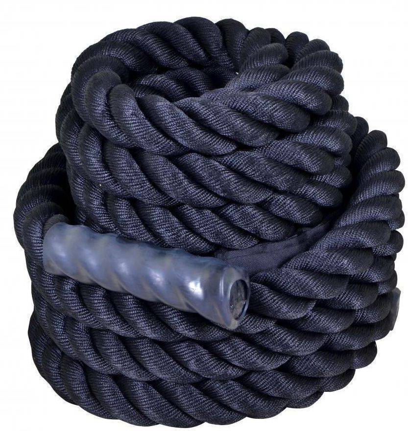 OPTIMUM ΣΧΟΙΝΙ CROSS FIT OPTIMUM WAVEROPE ΜΑΥΡΟ (9Μ X 38MM)