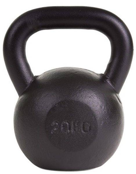 OPTIMUM KETTLEBELL OPTIMUM BLACK MATT (20 KG)