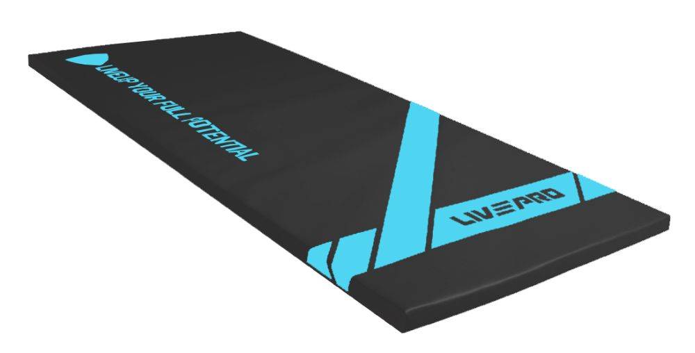 LIVEPRO ΤΑΠΕΤΟ ΑΣΚΗΣΕΩΝ LIVE PRO Β-8226 ΜΑΥΡΟ/ΜΠΛΕ (140 X 60 X 2.5 CM)
