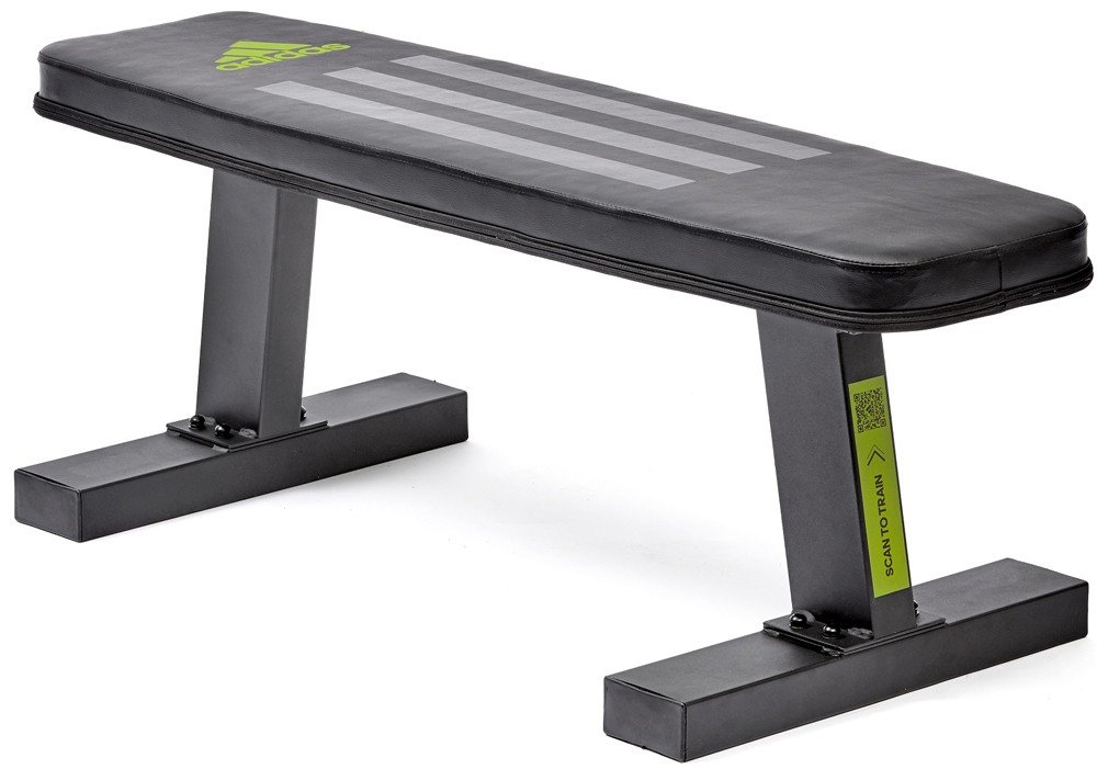 ADIDAS ΠΑΓΚΟΣ ADIDAS PERFORMANCE FLAT BENCH ADBE-10222 ΜΑΥΡΟΣ