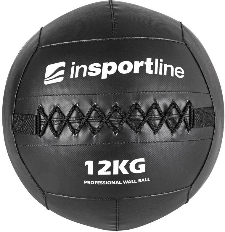 INSPORTLINE MEDICINE BALL INSPORTLINE WALBAL SE ΜΑΥΡΗ (12 KG)