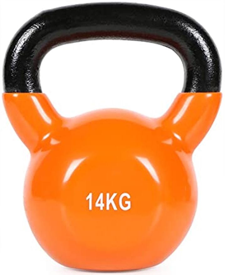 LIGA SPORT KETTLEBELL LIGA SPORT VINYL ΠΟΡΤΟΚΑΛΙ (14 KG)