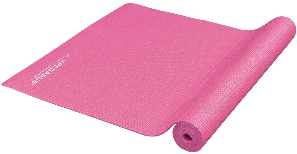 PEGASUS ΣΤΡΩΜΑ PEGASUS YOGA MAT ΡΟΖ (173 X 61 X 0.4 CM)