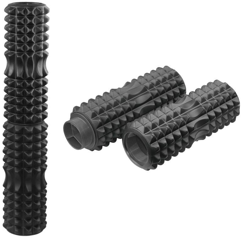 PEGASUS ΔΙΑΙΡΟΥΜΕΝΟ FOAM ROLLER PEGASUS Β-4019 ΜΑΥΡΟ (66 X 13 CM)