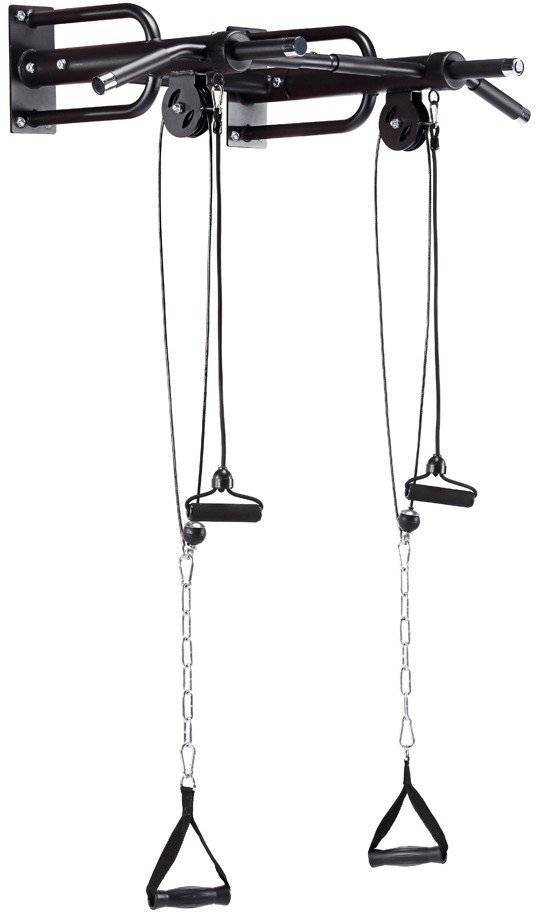 ΜΟΝΟΖΥΓΟ ΜΕ ΤΡΟΧΑΛΙΑ INSPORTLINE RK180 WALL-MOUNTED PULL-UP BAR