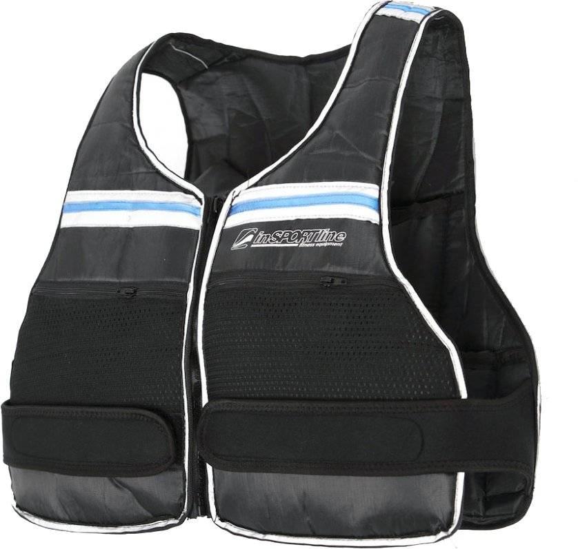 ΓΙΛΕΚΟ ΜΕ ΒΑΡΗ INSPORTLINE VESTTEN ΜΑΥΡΟ (10 KG)