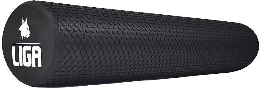 LIGA SPORT ΚΥΛΙΝΔΡΟΣ ΙΣΟΡΡΟΠΙΑΣ LIGASPORT FOAM ROLLER ΜΑΥΡΟ (90 CM)
