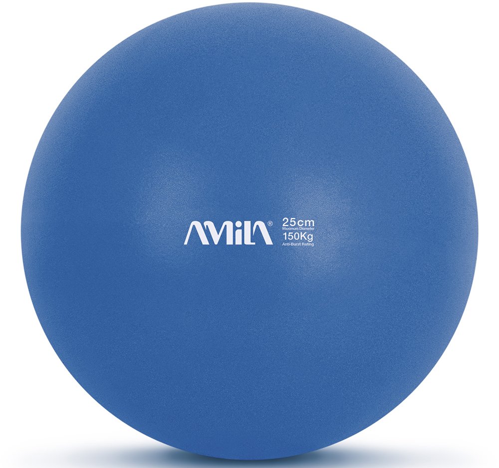 AMILA ΜΠΑΛΑ ΓΥΜΝΑΣΤΙΚΗΣ AMILA PILATES BALL ΜΠΛΕ (25 CM)