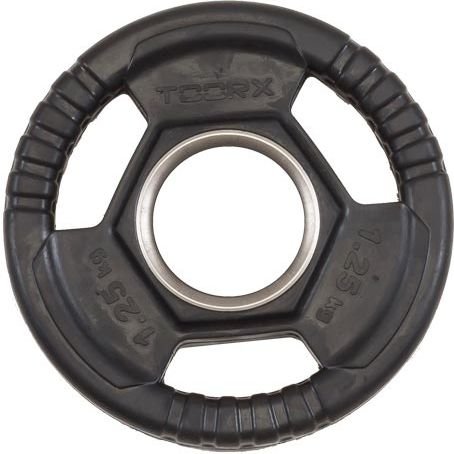 TOORX ΠΛΑΣΤΙΚΟΣ ΔΙΣΚΟΣ TOORX Φ50 ΜΕ ΛΑΒΕΣ (1.25 KG)
