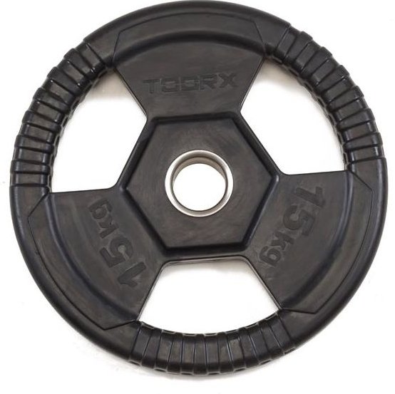 TOORX ΠΛΑΣΤΙΚΟΣ ΔΙΣΚΟΣ TOORX Φ50 ΜΕ ΛΑΒΕΣ (15 KG)