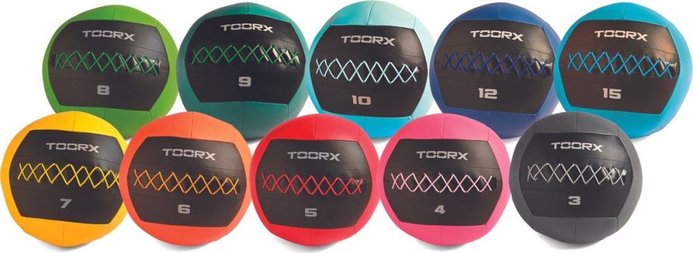 ΜΠΑΛΑ TOORX WALL BALL 35 CM AHF-230 ΤΙΡΚΟΥΑΖ (9 KG)