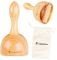      INSPORTLINE VITMAR 100 2-IN-1 WOODEN MASSAGE SUCTION CUP W/ ROLLER
