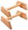   INSPORTLINE DREMAR DR40 WOODEN PUSH UP BARS