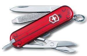  VICTORINOX SIGNATURE RUBY TRANSPARENT