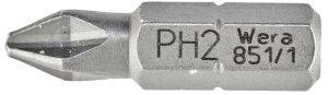 WERA ΜΥΤΗ ΚΑΤΣΑΒΙΔΙΟΥ PHILLIPS 851/1 Z PH 2 (25MM) WERA ΜΥΤΗ ΚΑΤΣΑΒΙΔΙΟΥ PHILLIPS 851/1 Z PH 2 (25MM)