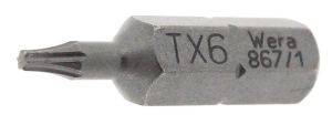 WERA WERA ΜΥΤΗ ΚΑΤΣΑΒΙΔΙΟΥ TORX 867/1 ΤX 6 (25MM)