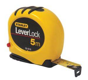 STANLEY ΜΕΤΡΟ LEVER LOCK 5M X 19MM STANLEY ΜΕΤΡΟ LEVER LOCK 5M X 19MM