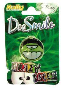 ΑΠΟΣΜΗΤΙΚΟ ΑΥΤ/ΤΟΥ DEO SMILE CRAZY FACE PINE ΑΠΟΣΜΗΤΙΚΟ ΑΥΤ/ΤΟΥ DEO SMILE CRAZY FACE PINE