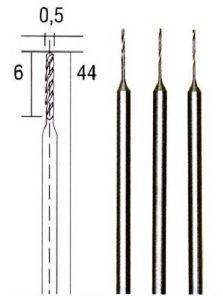 ΤΡΥΠΑΝΑΚΙΑ PROXXON HSS 0.5MM 3 ΤΜΧ. (2886450) ΤΡΥΠΑΝΑΚΙΑ PROXXON HSS 0.5MM 3 ΤΜΧ. (2886450)