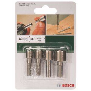 ΣΕΤ 4 ΤΕΜ BOSCH ΚΑΡΥΔΑΚΙΑ 1/4\'\' 36MM 7-8-10-13 2609255904 ΣΕΤ 4 ΤΕΜ BOSCH ΚΑΡΥΔΑΚΙΑ 1/4\'\' 36MM 7-8-10-13 2609255904