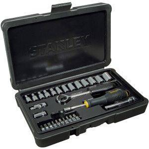 ΣΕΤ 28 ΤΕΜ STANLEY ΚΑΣΤΑΝΙΑ 1/4\'\' STHT0-73931 ΣΕΤ 28 ΤΕΜ STANLEY ΚΑΣΤΑΝΙΑ 1/4\'\' STHT0-73931