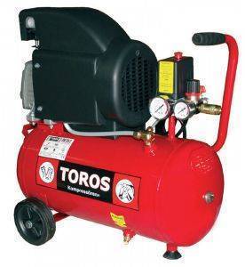 ΑΕΡΟΣΥΜΠΙΕΣΤΗΣ ΜΟΝΟΜΠΛΟΚ TOROS (ΧΩΡΙΣ ΛΑΔΙ) 24LT 2HP 40148