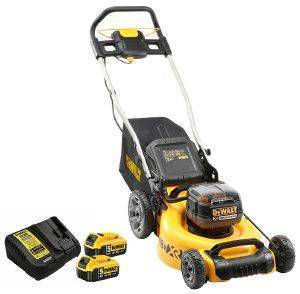 ΜΗΧΑΝΗ ΓΚΑΖΟΝ ΜΠΑΤΑΡΙΑΣ DEWALT PRO LANDSCAPE BRUSHLESS 48CM ΠΛ ΚΟΠΗΣ 55L 18V 2X5A LI-ION DCMW564P2