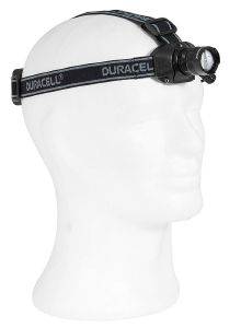   DURACELL EXPLORER HDL-2C LED HEAD TORCH 3W CREE 120 LM