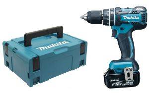 ΚΡΟΥΣΤΙΚΟ ΔΡΑΠΑΝΟΚΑΤΣΑΒΙΔΟ ΜΠΑΤΑΡΙΑΣ MAKITA 18V 2X 4.0AH + MAKPAC DHP456RMJ