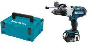    MAKITA 18V 2X 4.0AH + MAKPAC DHP451RMJ