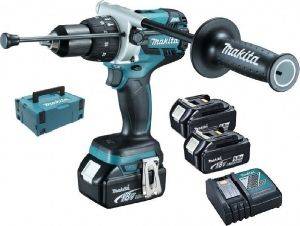 ΔΡΑΠΑΝΟΚΑΤΣΑΒΙΔΟ ΜΠΑΤΑΡΙΑΣ ΚΡΟΥΣΤΙΚΟ MAKITA 18V BRUSHLESS 3X 5AH LI-ION MAKPAC DHP481RT3J ΔΡΑΠΑΝΟΚΑΤΣΑΒΙΔΟ ΜΠΑΤΑΡΙΑΣ ΚΡΟΥΣΤΙΚΟ MAKITA 18V BRUSHLESS 3X 5AH LI-ION MAKPAC DHP481RT3J
