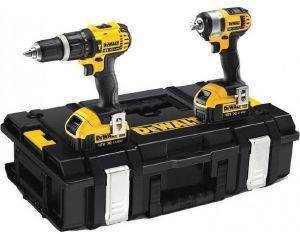  + DEWALT 18V LI-ION 2X 4AH DCD785+DCF880 DCK279HM2