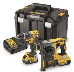  DEWALT 13MM 18V XR 5 LI-ION DCD796P2T+ 18V DCH273 DCK207P2T