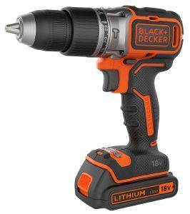    BLACK & DECKER 13MM 2  18V LI-ION 1.5 BRUSHLESS BL188