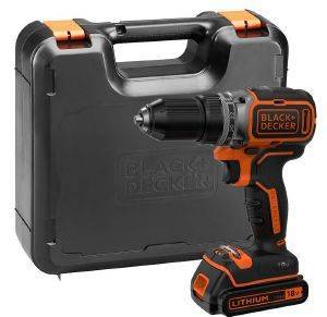 ΔΡΑΠΑΝΟΚΑΤΣΑΒΙΔΟ ΜΠΑΤΑΡΙΑΣ BLACK - DECKER 13MM 2 ΤΑΧ 18V LI-ION 1.5ΑΗ BRUSHLESS ΚΑΣΕΤΙΝΑ BL186K