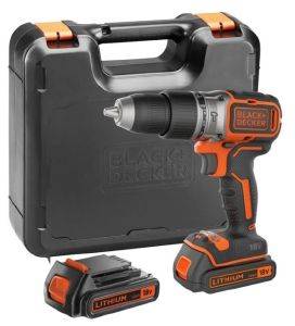 ���������������� ��������� ��������� BLACK & DECKER 13MM 2 ��� 18V LI-ION 1.5�� BRUSHLESS BL188K1B