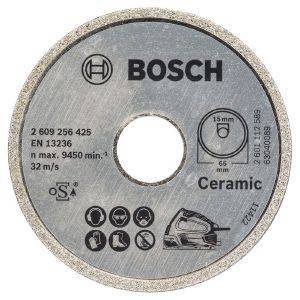 BOSCH ΔΙΑΜΑΝΤΟΔΙΣΚΟΣ BOSCH STANDARD CERAMIC Φ65 MM ΟΠΗ 15ΜΜ 2609256425