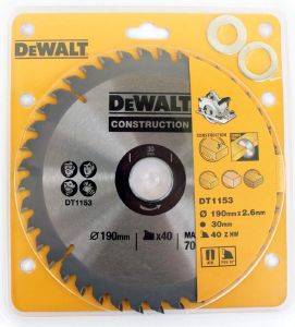 ΔΙΑΜΑΝΤΟΔΙΣΚΟΙ S30 DEWALT 190Χ 2.6Χ 30ΜΜ 40Δ ΑΤΒ +10DEG DΤ1153 ΔΙΑΜΑΝΤΟΔΙΣΚΟΙ S30 DEWALT 190Χ 2.6Χ 30ΜΜ 40Δ ΑΤΒ +10DEG DΤ1153